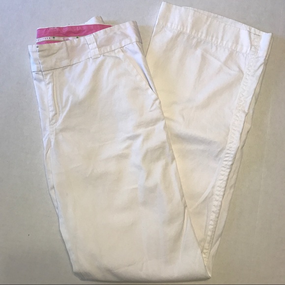Lilly Pulitzer Pants - Lilly Pulitzer white cotton pants